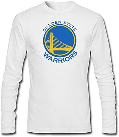 New style gift MLB Golden State Warriors Long Sleeve T-shirt for men (White)