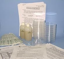 Petri Dishes with Agar and Swabs - Science Fair Project Kit