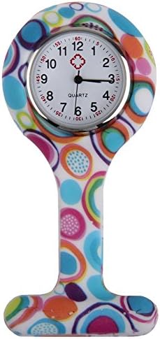 Sanheshun Silicone Nurses Brooch Watches Infection Control Hygienic Health Care Workers Fob Watches (#1)