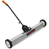 Neiko&reg; 53416A Heavy Duty 24" Magnetic Sweeper Metal Pickup Tool with Quick Release | Adjustable Height