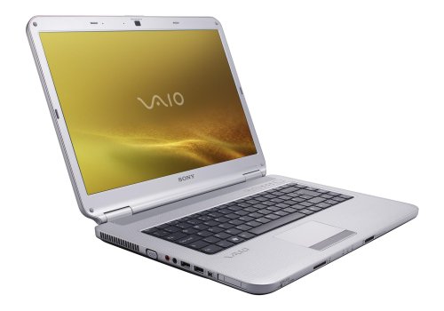 Sony VAIO VGN-NS110E & S 15.4-Inch Laptop (2.0 GHz Intel Pentium Dual-Core T3200 Processor, 2 GB RAM, 160 GB Hard Drive, Vista Premium) Silver image