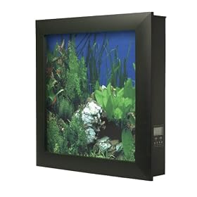 Aquavista 500 Wall Mounted Aquarium with Whitestone Background