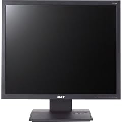 Acer V173DObmd 43,18cm (17 Zoll) Monitor (VGA,DVI, 5ms Reaktionszeit) schwarzmatt