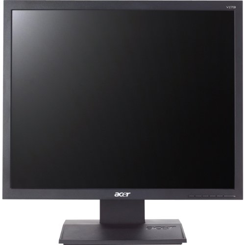 Acer V173DObmd 43 - 18cm (17 Zoll) Monitor (VGA - DVI - 5ms Reaktionszeit) schwarzmatt