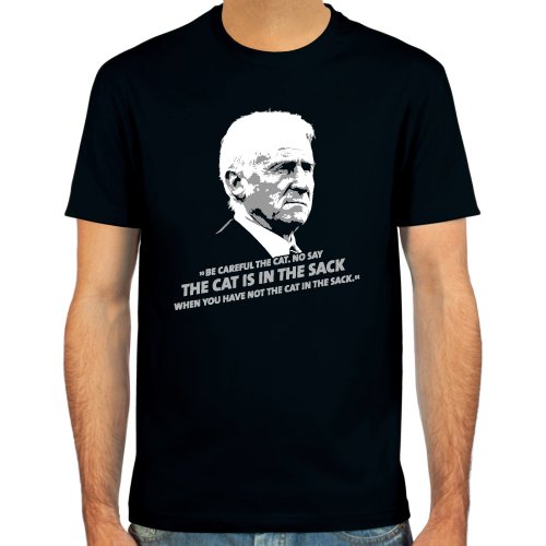 T-Shirt Giovanni Trapattoni ::: Farbauswahl: deepred, schwarz, oliv oder navy ::: Fußball-Kult
