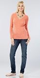 The V-Neck Cable Knit Sweater