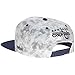 NHL Washington Capitals Men's Acid Wash Flat Brim Snapback Hat, One Size, White