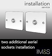 M&S Two Additional Aerial Sockets Installation Service