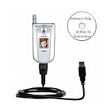 USB Sync Charge Cable for Sanyo SCP 8100 / SCP 8100 with Bastens Help CD