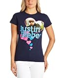 Justin Bieber Photo Heart Womens T-Shirt