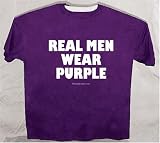 Purple T-Shirt - Real Men Wear Purple
