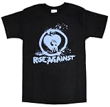 Rise Against Heart Fist Guys T-shirt in Black - Ships in ''24'' Hours!, Size: Medium
