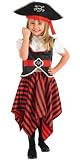 Rubies Kids Pirate Girl Costume Medium ages 5-7