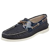Sperry Top-Sider Women's A/O 2 Eye Sneaker,Denim,9.5 M US
