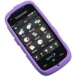 Crystal Hard Purple Rubberized Cover Case for SAMSUNG INSTINCT HD M850 [WCS7]