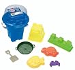 American Plastic Toy 8 Pc. Castle Mold & Pail Set - Colors May Vary