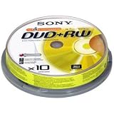 Sony 25DPW47RS2 DVD plus RW Re-Recordable DVD 25-Pack Spindle