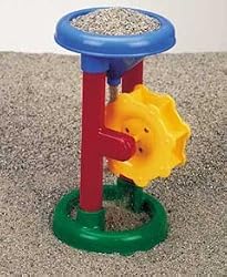 Small World Sand & Water Toys (Single Sand Wheel) 6 (Colors May Vary)