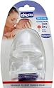 Chicco Physiological Silicone Teats 6M