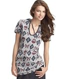 DKNY Jeans Butterfly Skull-Gyle Hooded Tunic/Dress
