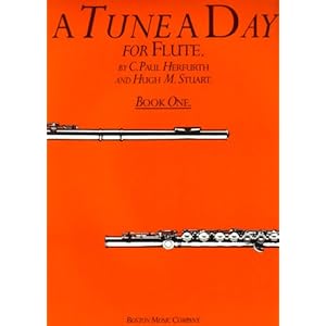 TUNE A DAY FLUTE BK 1        HERFURTH/STUART (A tune a day)