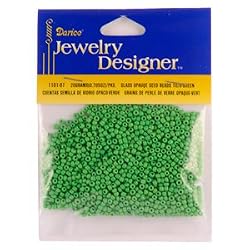10/0 Rocaille Seed Beads, Green
