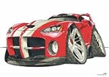Review The Moneyman  / DODGE VIPER Koolart image CERAMIC MUG 1732