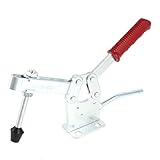 uxcell トグル クランプ 赤い プラスチック製 カバー ハンドル 400キロ882 Lb 水平 BRH220WH