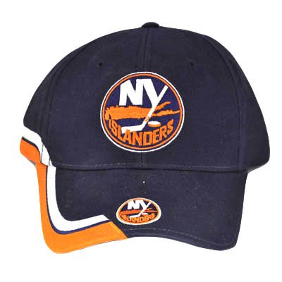 NHL NEW YORK ISLANDERS HOCKEY COTTON HAT CAP NAVY BLUE