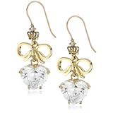 Juicy Couture Love Story Drop Earrings Gold He