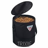 Click for more about Trixie Pet Food Storage Bag Dry Cat Dog Food Black 25kg - .