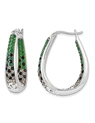Sterling Silver Swarovski Elements Philadelphia Spirit Earrings