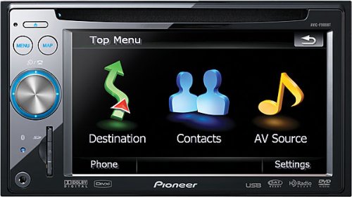 Pioneer AVIC-F900BT In-Dash Navigation Audio/Video Receiver with DVD Playback and Advance Voice Controls