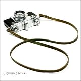 アルヌボ（ARNUVO） カメラ用ストラップ　ツイストネックストラップ（オリーブ）の画像