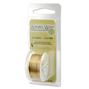 Artistic-Wire-18-Gauge-Non-Tarnish-Brass-Wire-4-Yards