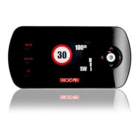 Snooper Sapphire GPS Speed Camera Detector With Voice & Rechargeable Battery