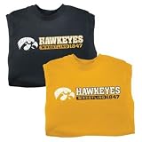 J. America University of Iowa Hawkeyes Wrestling T-Shirt 2-Pack