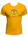 PEACE RETRO HIPPIE FLOWER POWER 60er 70er T-Shirt