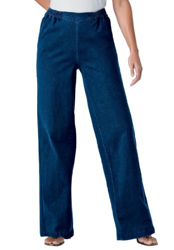 Tall Stretch jeans Relaxed wide-leg pull-on product image