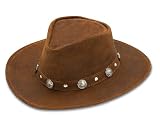 Minnetonka Buffalo Nickle Hat in Brown