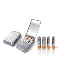 Sony Schnellladeger&auml;t inkl. NiMH Akku AA Mignon 2500 mAh 4er Pack