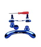 Blue Chrome Thumbsticks, D-Pad, Triggers, RB LB Kit for Xbox 360 Controller
