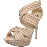 Miss Me Womens Sonic-4 Open-Toe Platform Pump