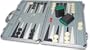 Cardinal Backgammon in Aluminium Case