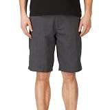 Volcom Men's Frickin Stripe Short - Charcoal Heather