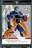 2006 / 07 In The Game Between The Pipes Hockey Card #24 Jonathan Bernier - Mint Condition - In Protective Display Case !