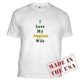 Love my Pregnant Wife Fitted T-Shirt