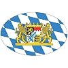 Autoaufkleber Wappen Fahne Bayern L�wen NEU Aufkleber