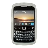 Blackberry Apollo Silicone Soft Skin Cover Protector Case - Frost White
