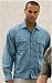 Men's Long Sleeve Shirt with Front Pockets